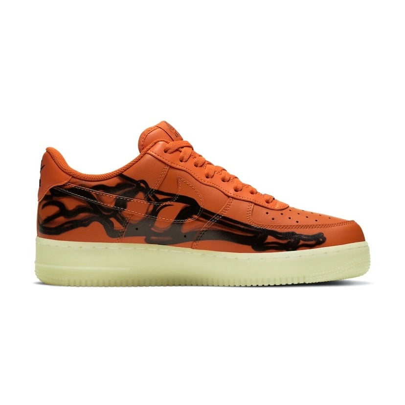 Air Force 1 Low Skeleton Starfish Orange White Black