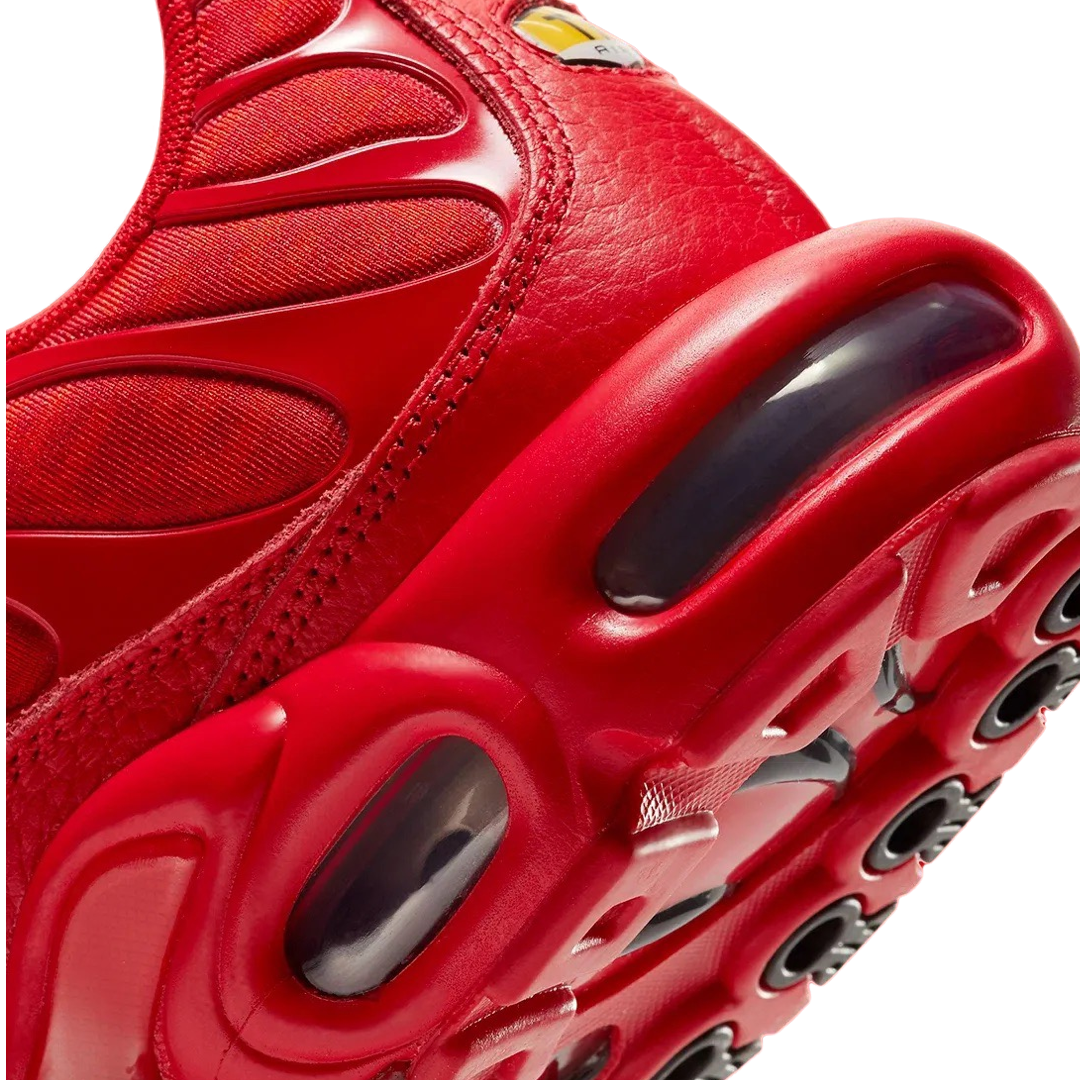 Air Max Plus Lava University Red Black Chile Red