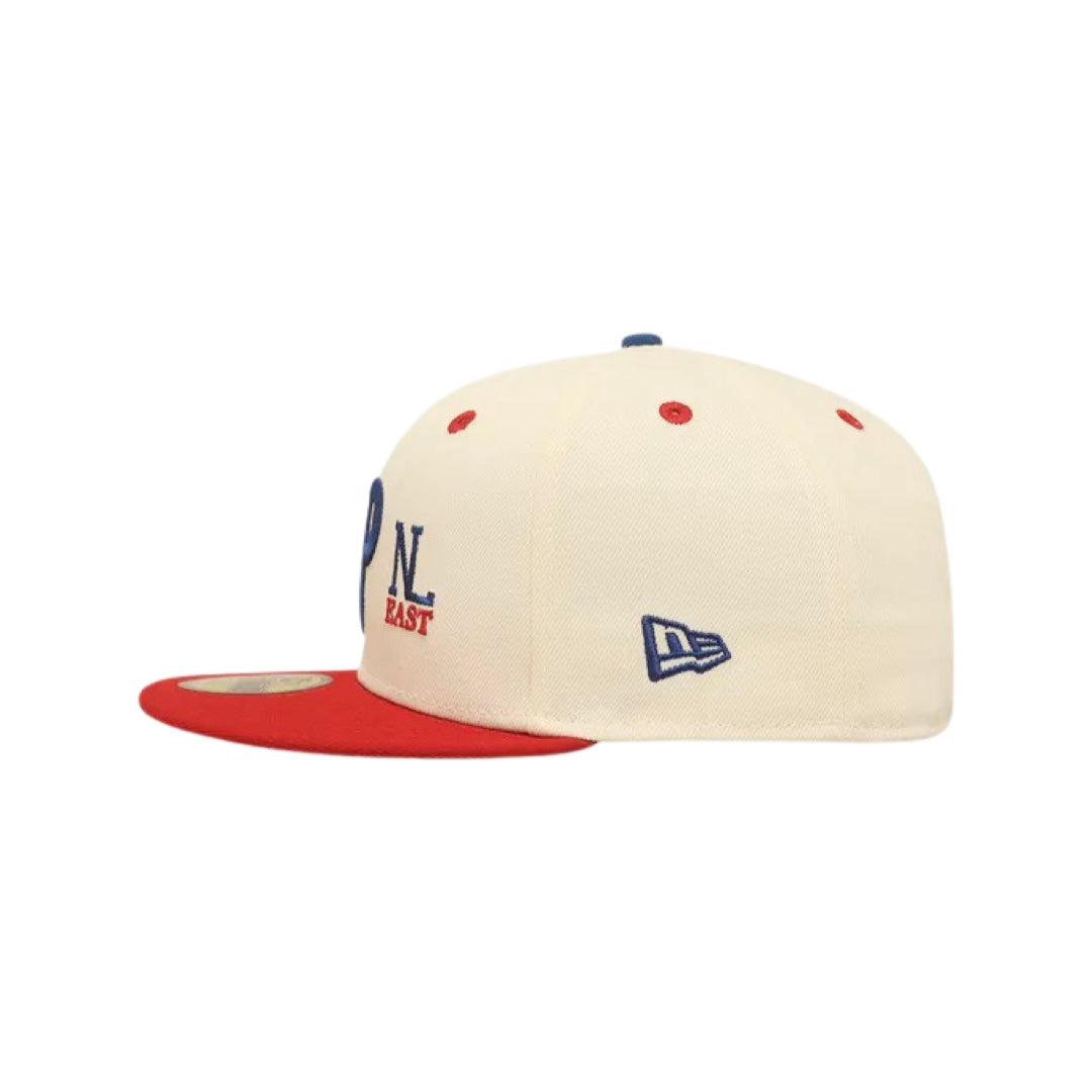 New Era 59Fifty Philadelphia Phillies Division Champion Series White Blue Red Cap