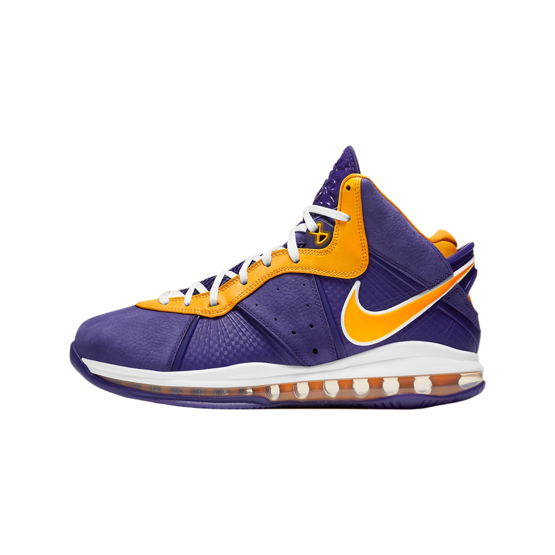 Nike Lebron VIII QS Lakers Court Purple University Gold