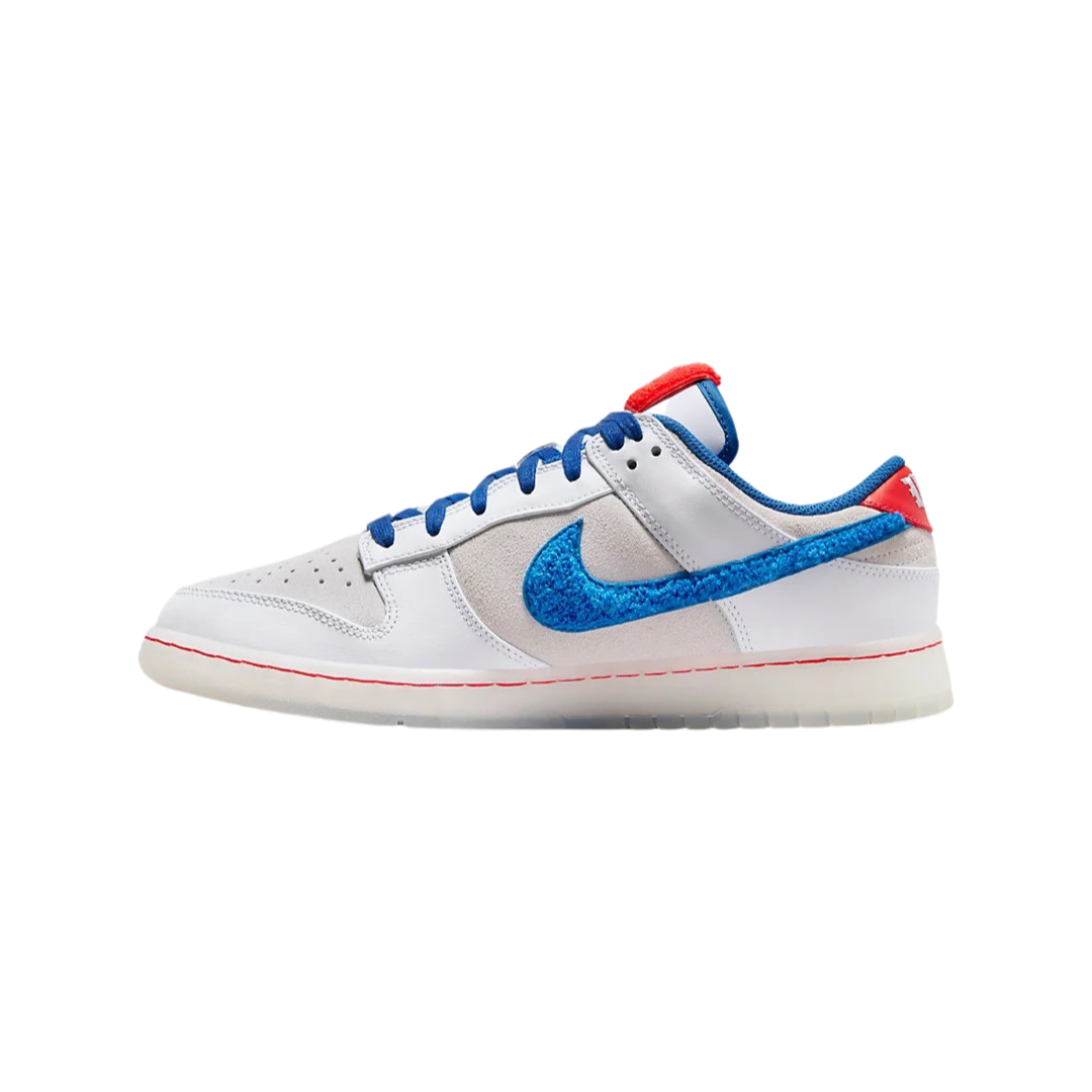 Nike Dunk Low Retro PRM Year of the Rabbit White Crimson Varsity Royal