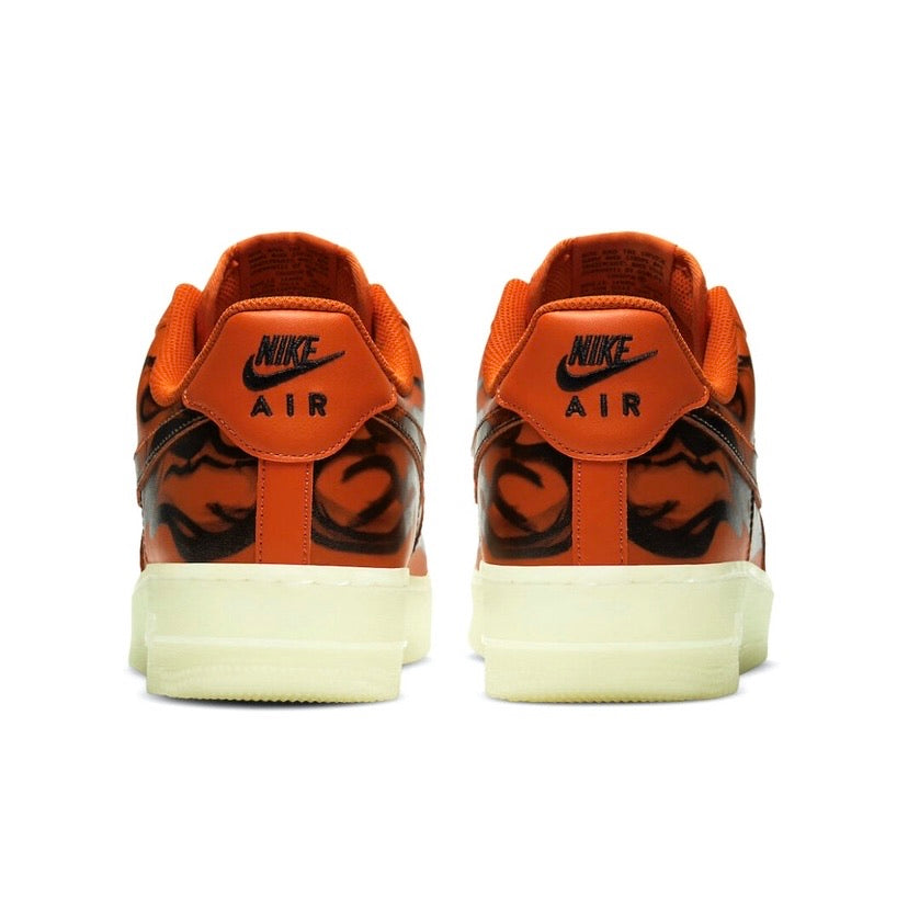 Air Force 1 Low Skeleton Starfish Orange White Black