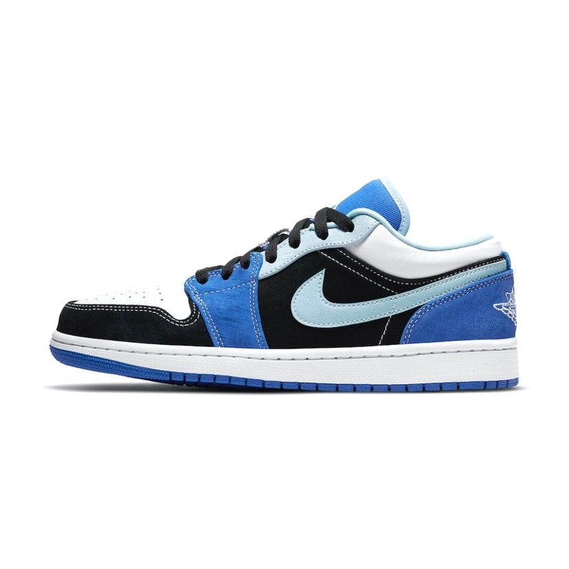 Air Jordan 1 Low Racer Blue Black Light Blue White