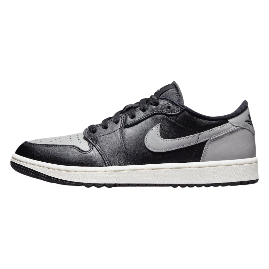 Air Jordan 1 Low Shadow Golf Black Grey White