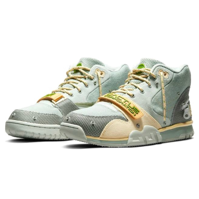 Travis Scott x Nike Air Trainer 1 Cactus Jack Grey Haze Olive Aura