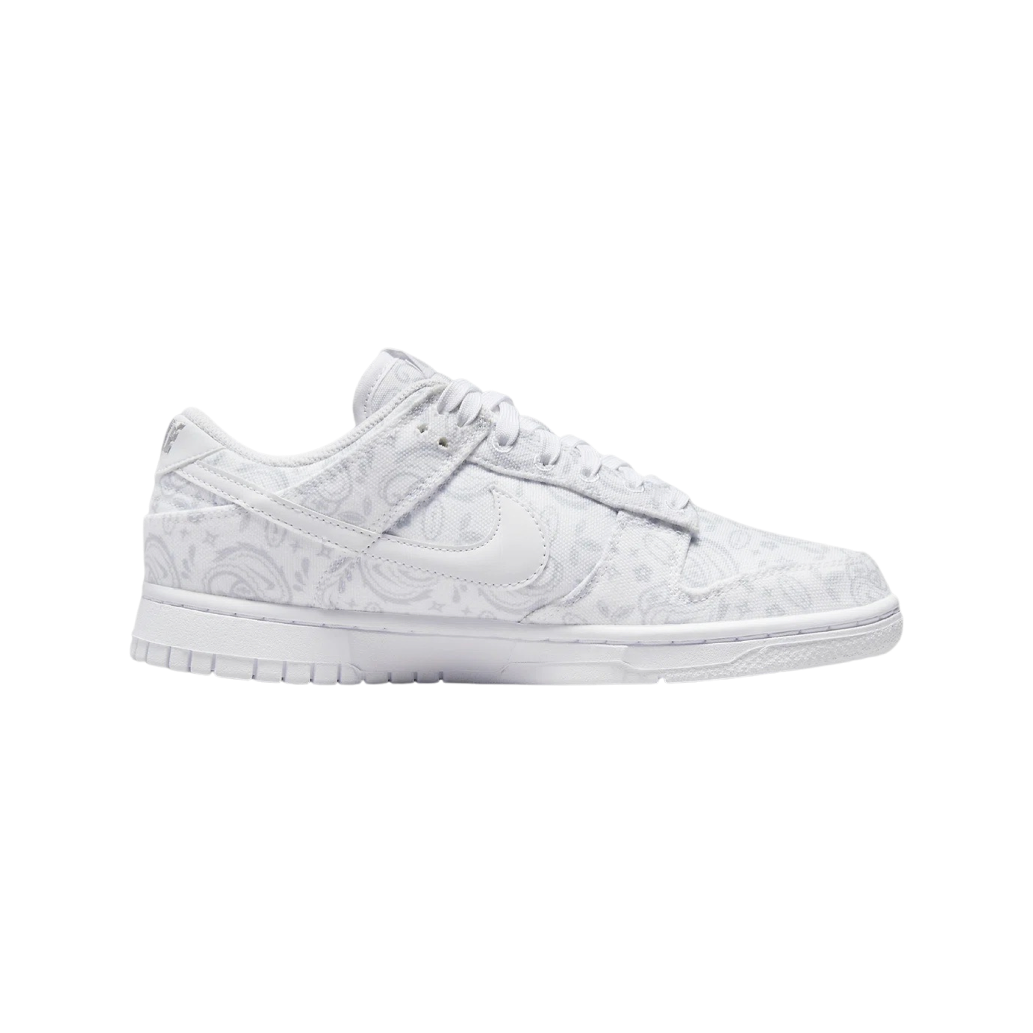 Women's Dunk Low Paisley White White