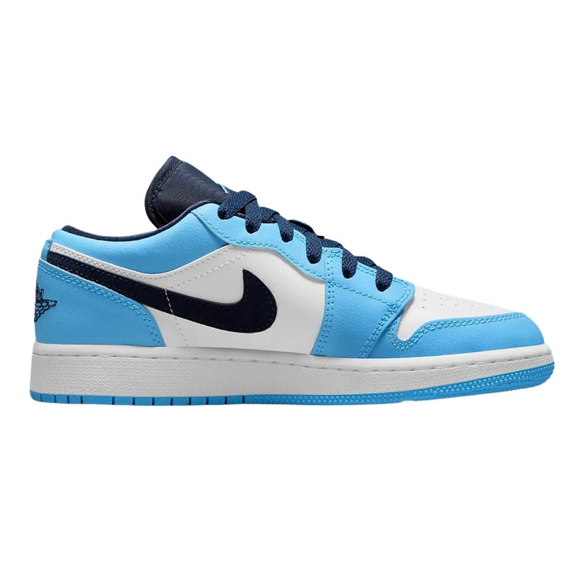 Air Jordan 1 Low GS UNC University Blue White 2021