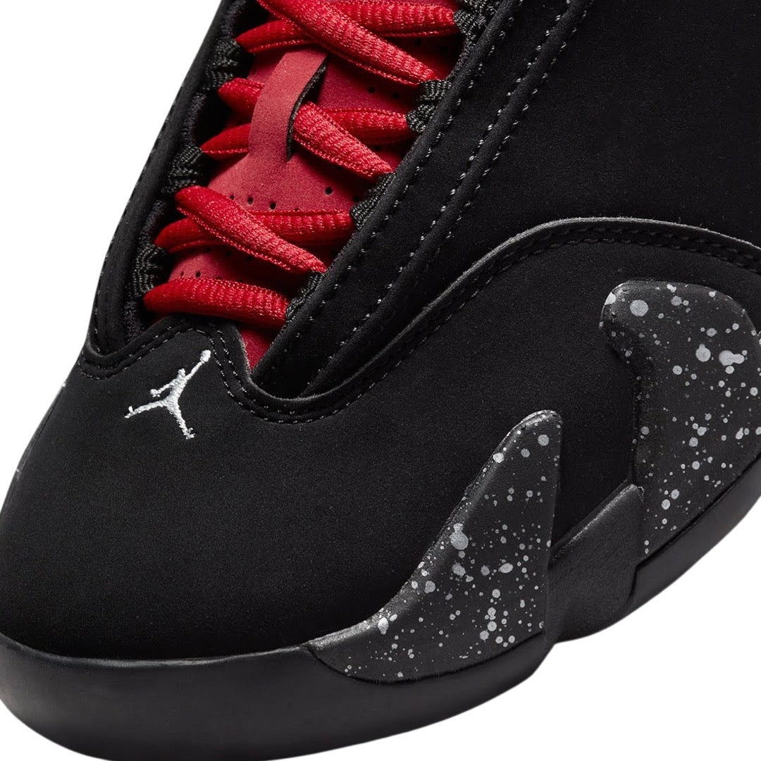 Women's Air Jordan 14 Retro Red Lipstick Black Red