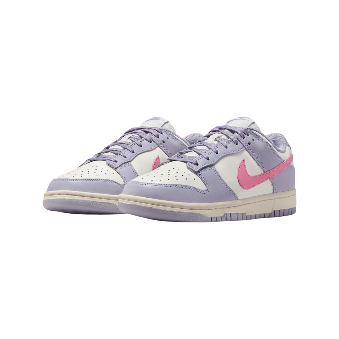 Women Nike Dunk Low Indigo Haze Coral Chalk Sail