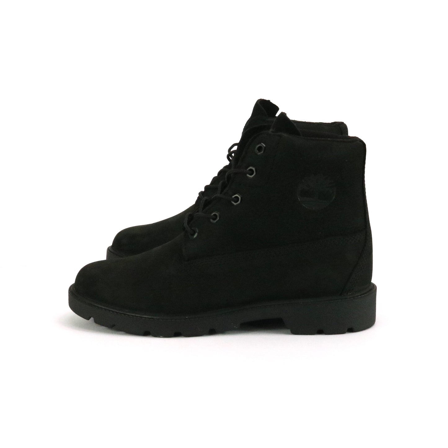 Timberland Newman 6" Junior Boot Black Nubuck