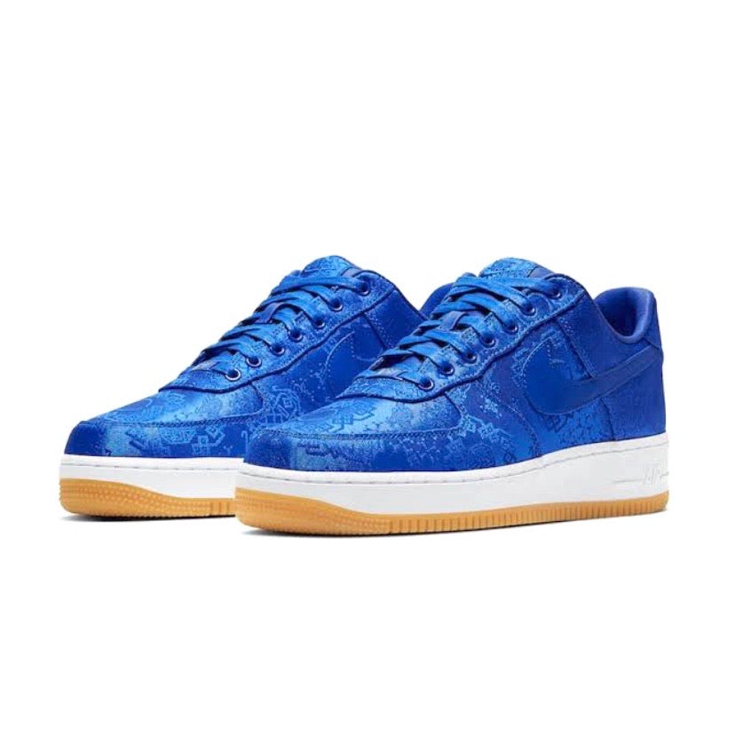 CLOT x Air Force 1 Premium Game Royal White