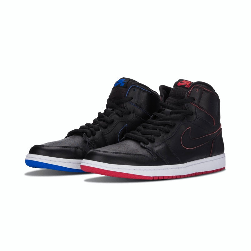 Nike SB x Air Jordan 1 Retro "Lance Mountain": Black Black