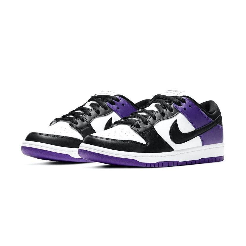 SB Dunk Low Pro Court Purple Black White