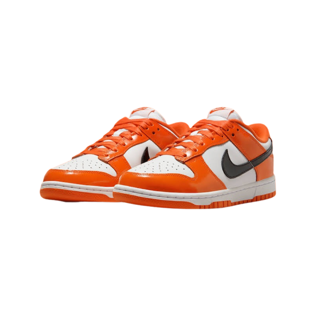 Nike Women's Dunk Low Patent Halloween Brilliant Orange Black