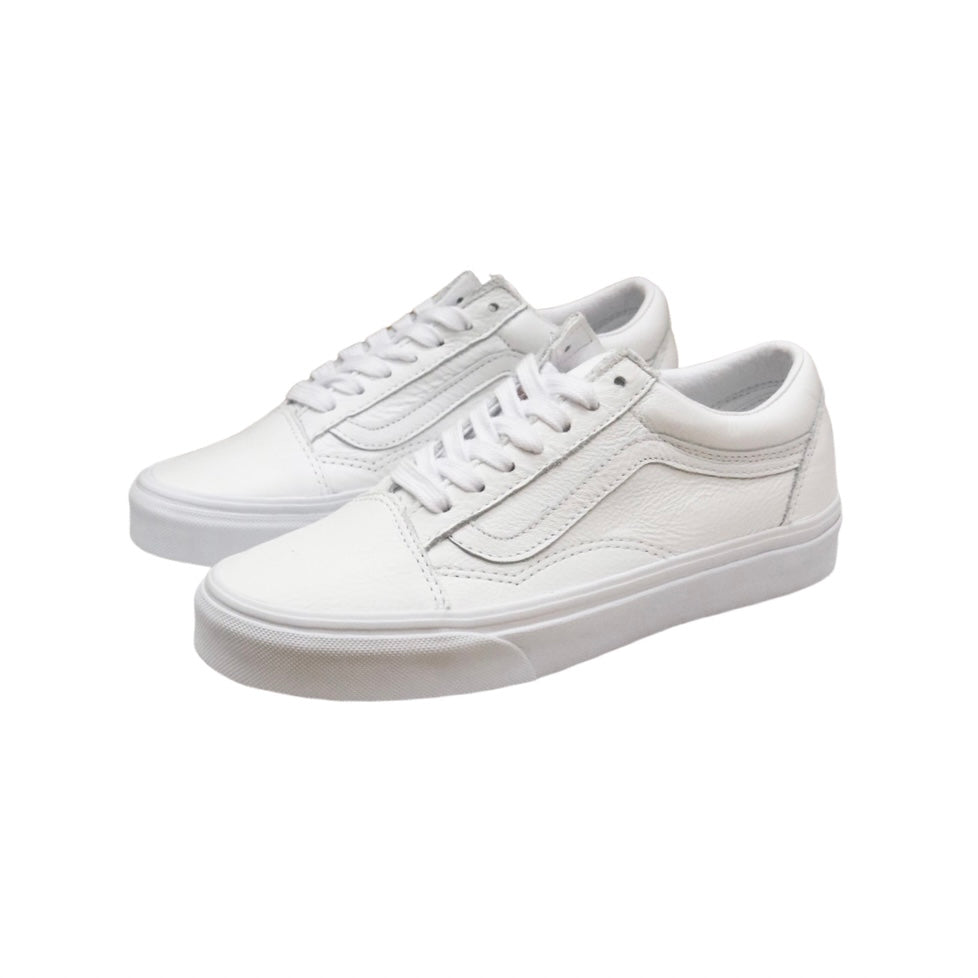 Vans Old Skool Premium Leather True White