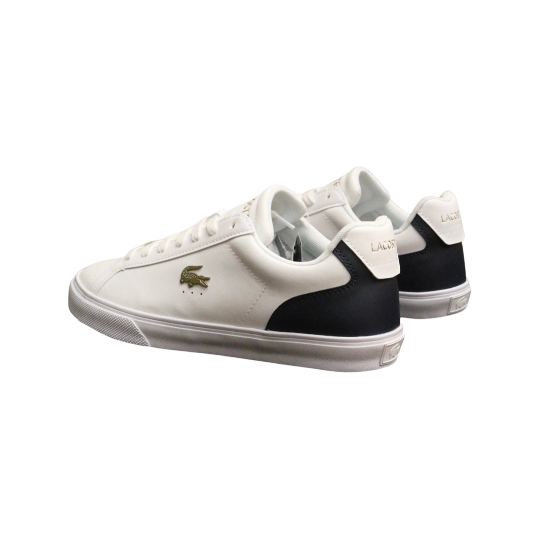 Men's Lacoste Lerond Pro 123 White Gold Navy