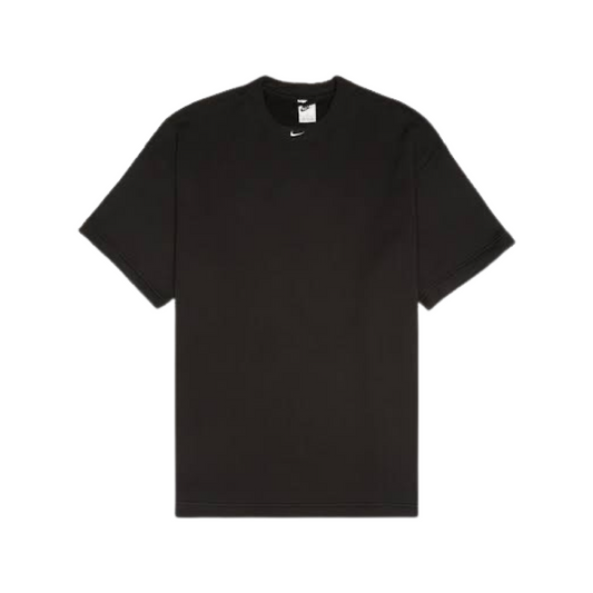 Nike Sportswear Circa French Terry Short Sleeve Tee Black White DX0188-010