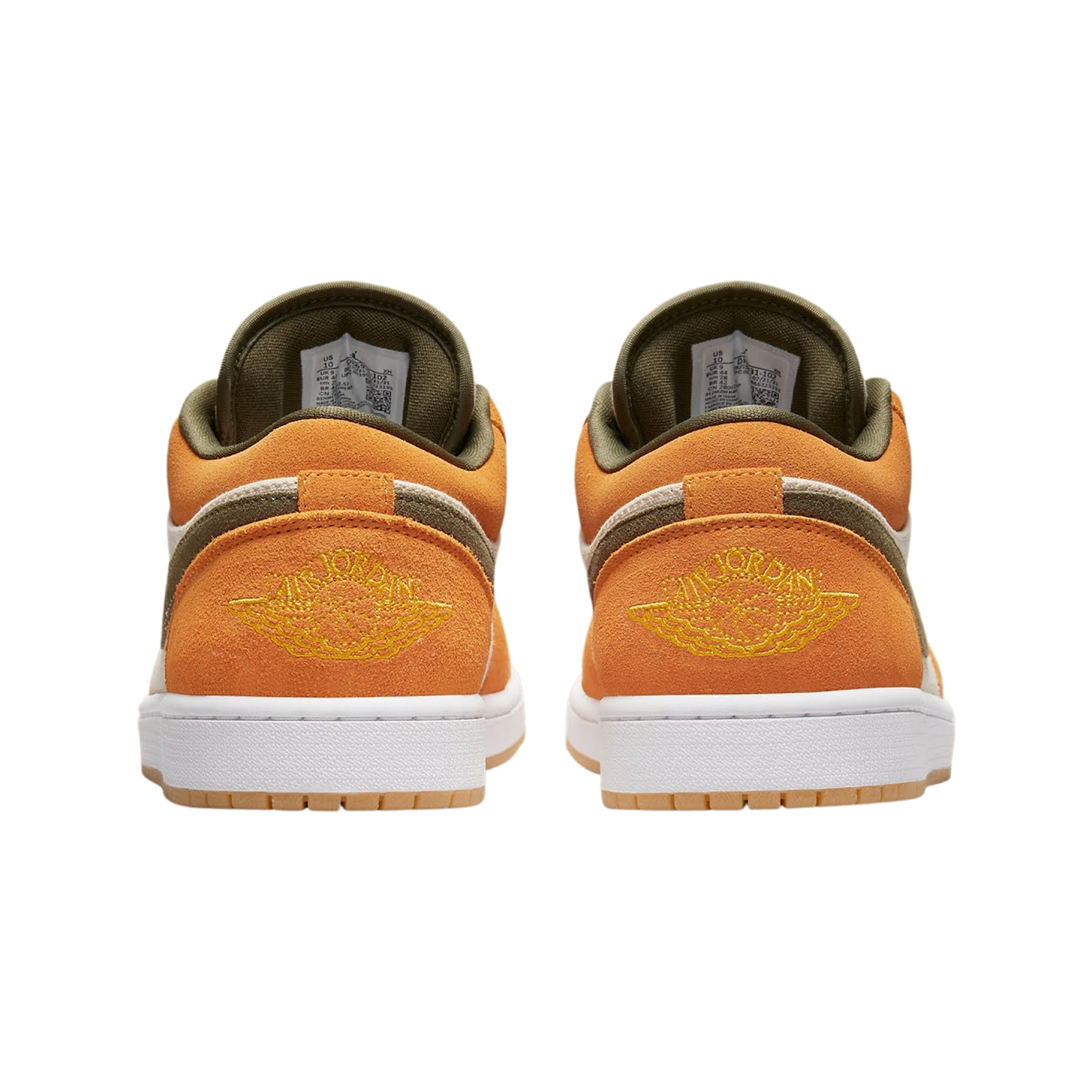 Air Jordan 1 Low Ceramic Light Curry Medium Olive White