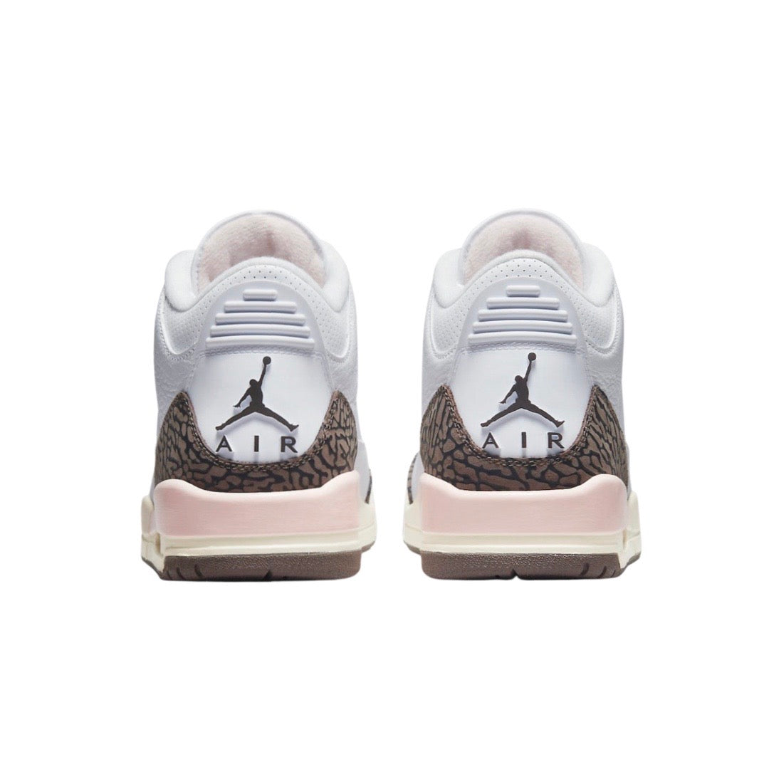 Women's Air Jordan 3 Retro White Dark Mocha Atmosphere Sail