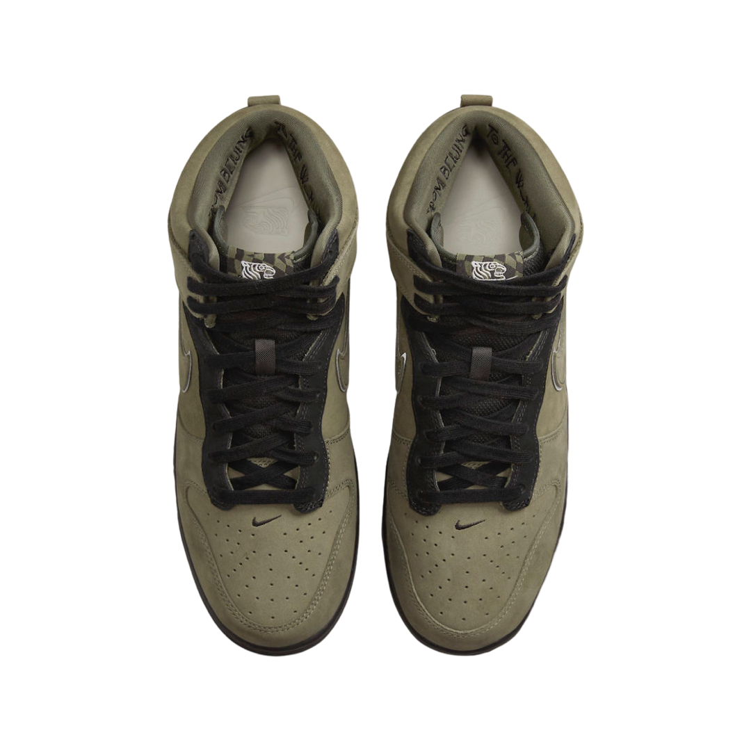 Men's Nike Dunk High SP Medium Olive Multi Black