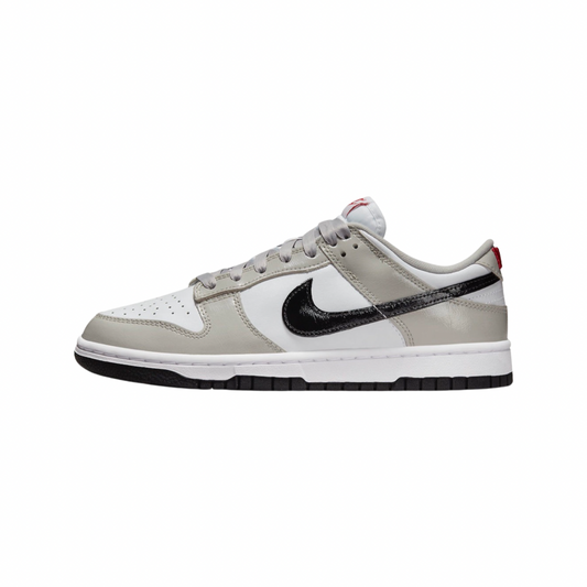 Nike Women's Dunk Low Light Iron Ore Red Black White