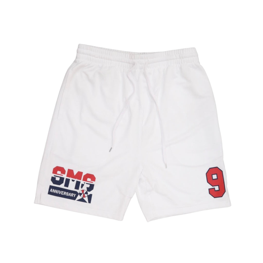 Solemate 9th Anniversary Basketball Shorts White Red Blue
