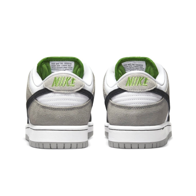 Nike SB Dunk Low Pro Chlorophyll GREY/WHITE-CHLOROPHYLL-BLACKc