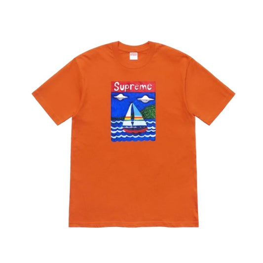 Supreme Sailboat Tee Rust