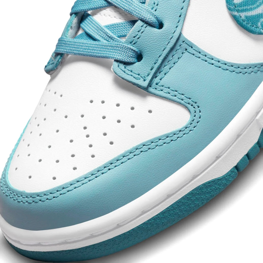 Women's Dunk Low Blue Paisley Blue White