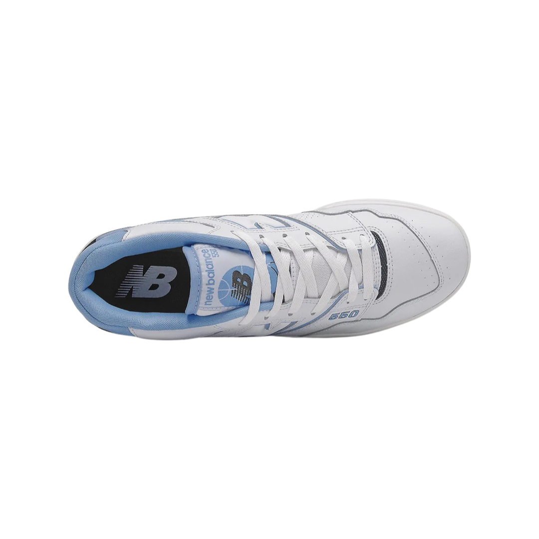 New Balance 550 UNC White University Blue