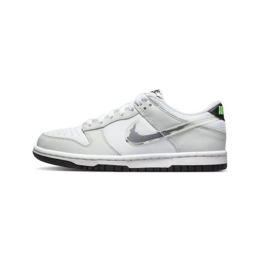 Nike Dunk Low GS Glitch Swoosh Photon Grey