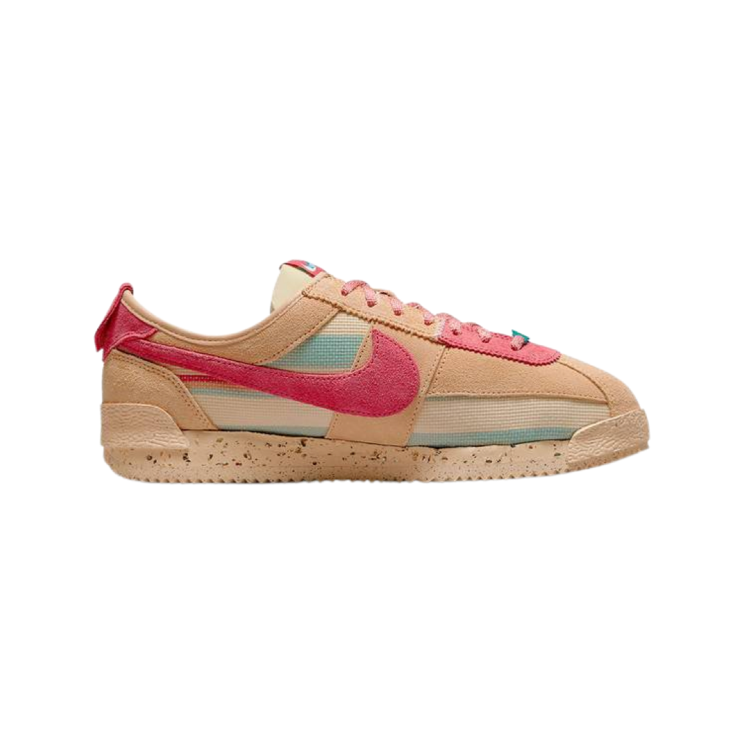 Union LA x Nike Cortez Sesame Pink Clay Black