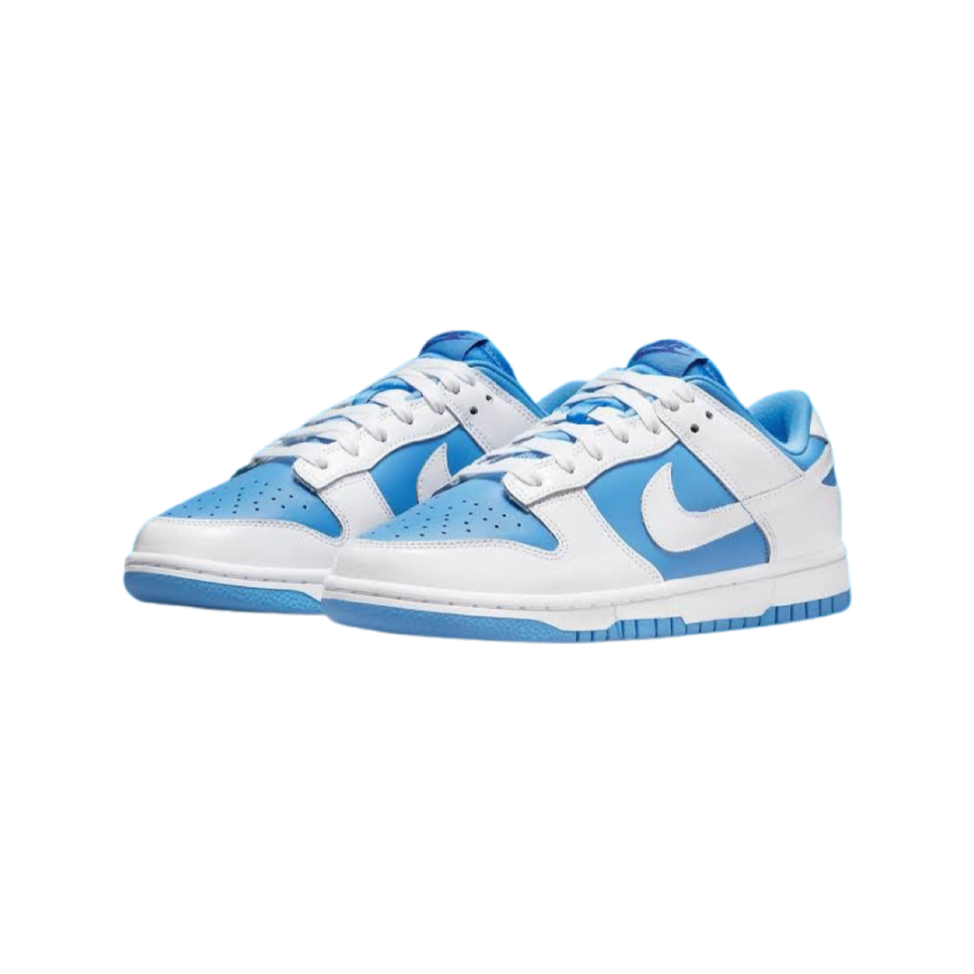 Women's Dunk Low Reverse UNC White University Blue Concord