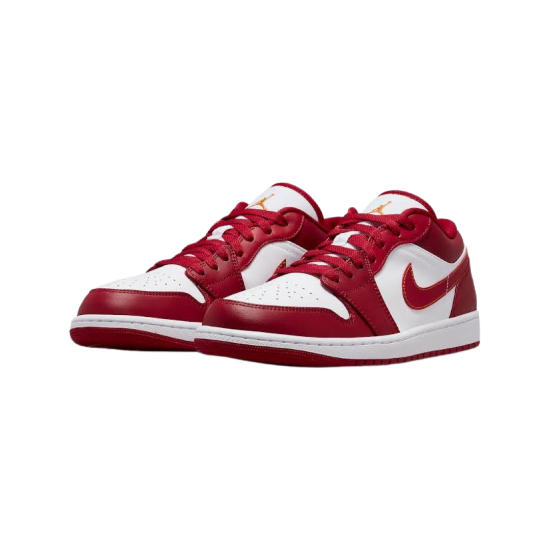 Air Jordan 1 Low Cardinal Red Taxi White