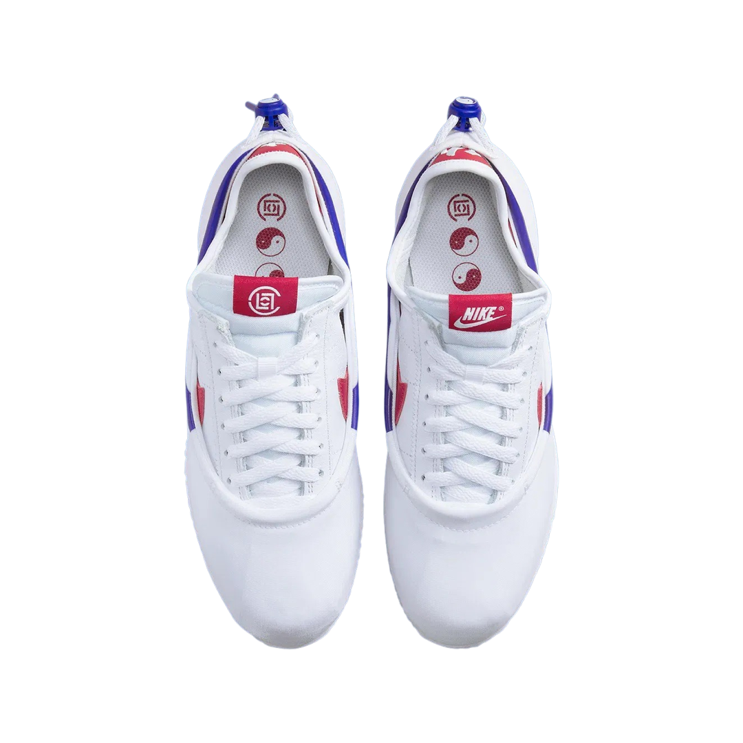 Nike Cortez SP x CLOT CLOTEZ Forest Gump White Game Royal Red DZ3239-100