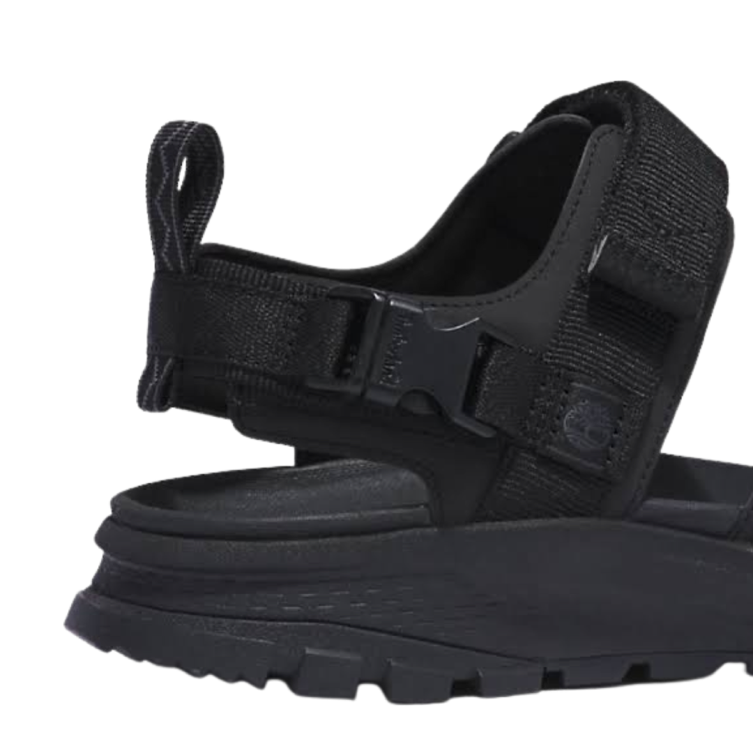 Timberland Garrison Trail Web Sandal Black Black