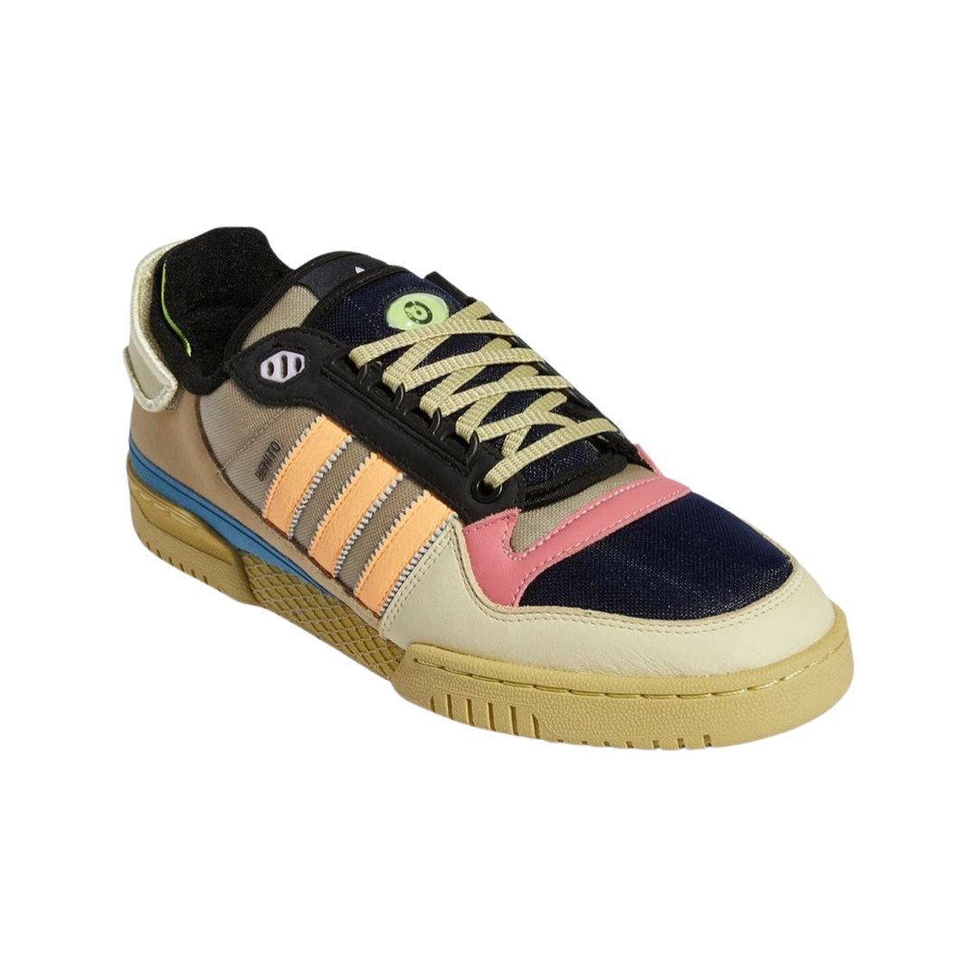 Adidas Forum Powerphase Bad Bunny Benito Sand Acid Orange Halo Gold