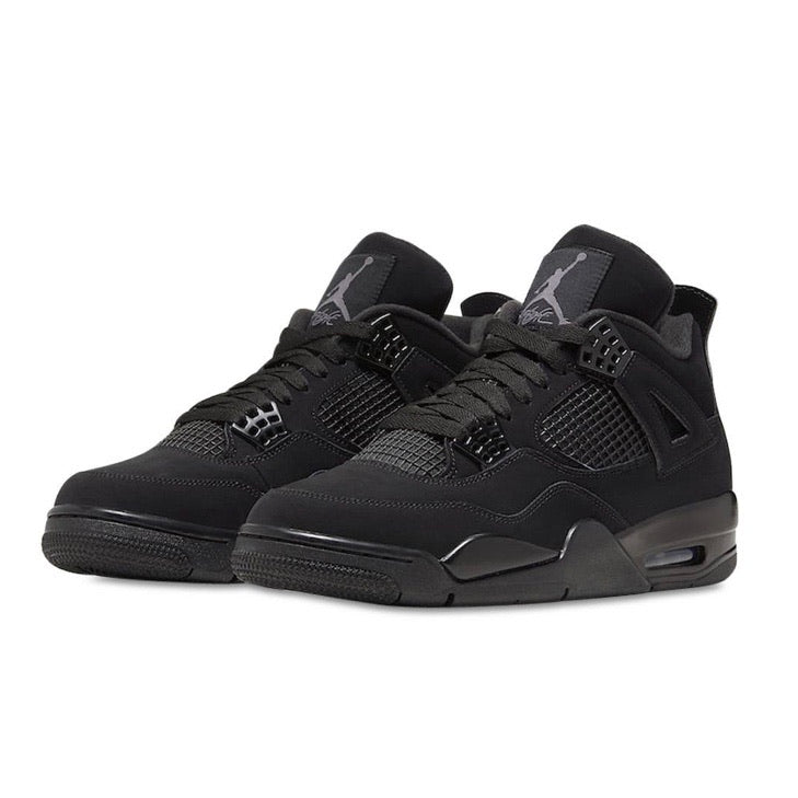 Air Jordan 4 Retro Black Cat 2020 Black Light Graphite