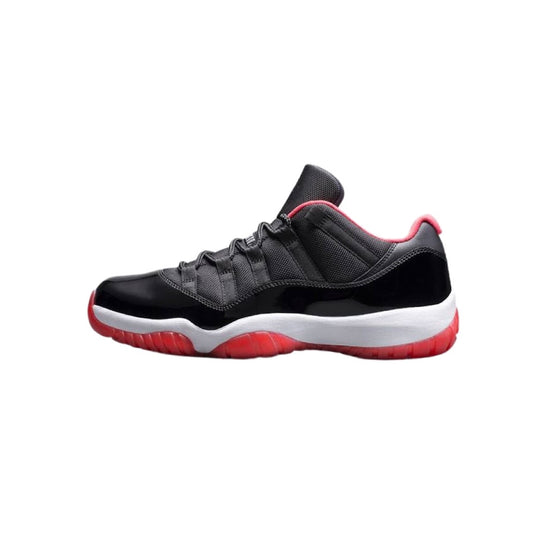 Air Jordan 11 Low BRED Black True Red White