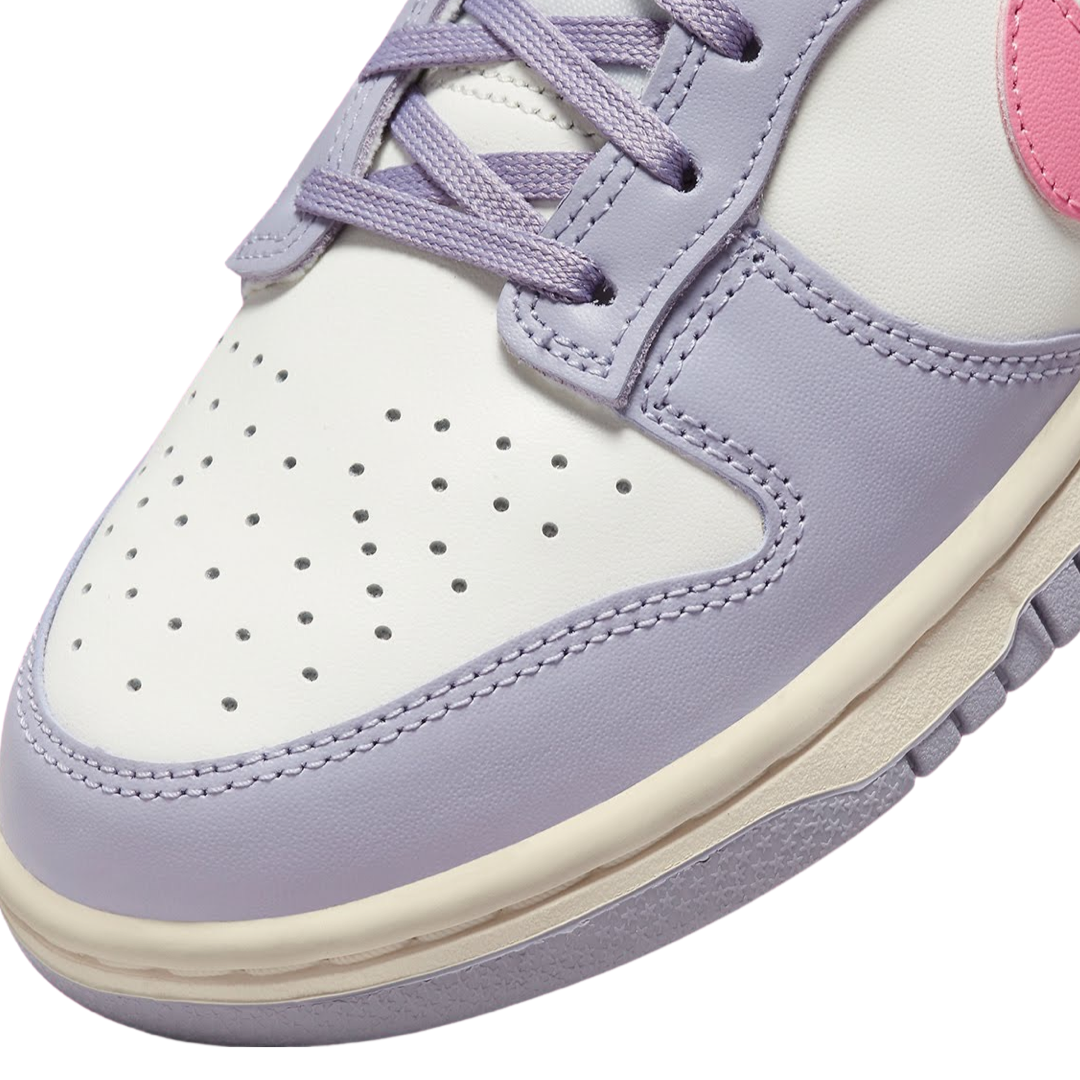 Women Nike Dunk Low Indigo Haze Coral Chalk Sail