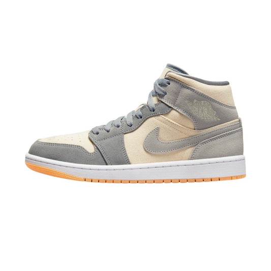 Air Jordan 1 Mid Coconut Milk Suede