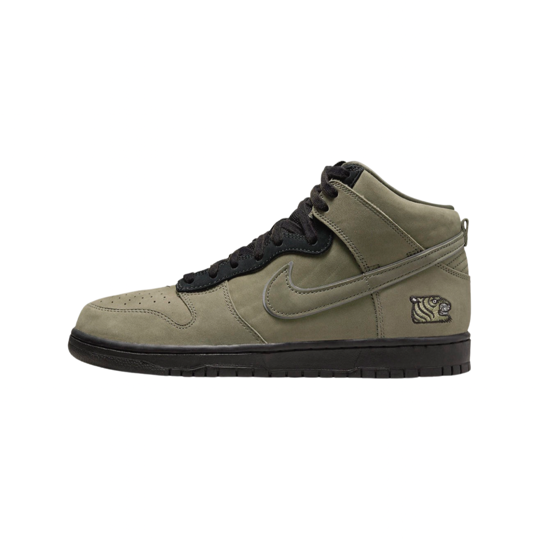 Men's Nike Dunk High SP Medium Olive Multi Black