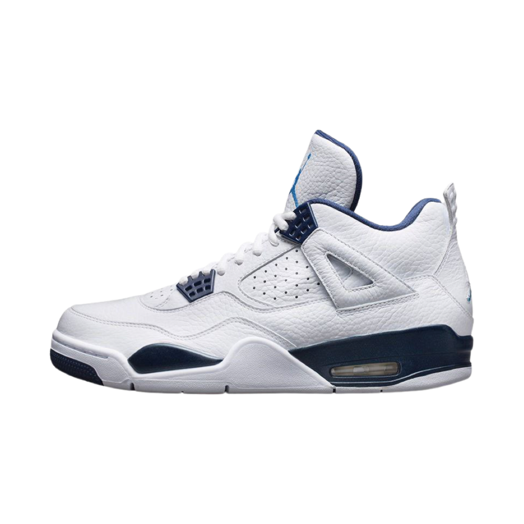 Air Jordan 4 Columbia White Legend Blue Midnight Navy