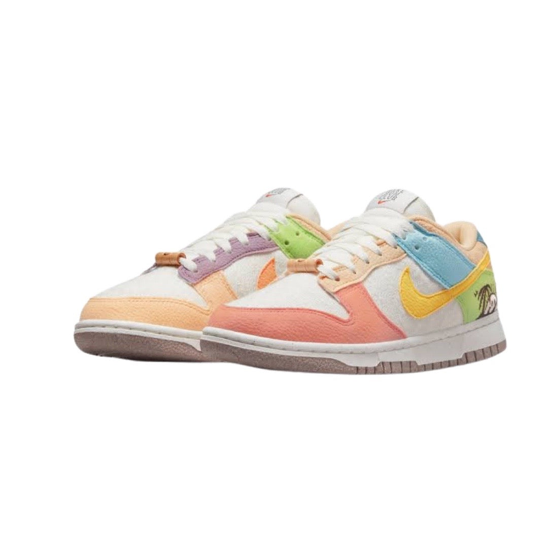 Women's Dunk Low Sun Club Burnt Sunrise Sail Sanded Gold