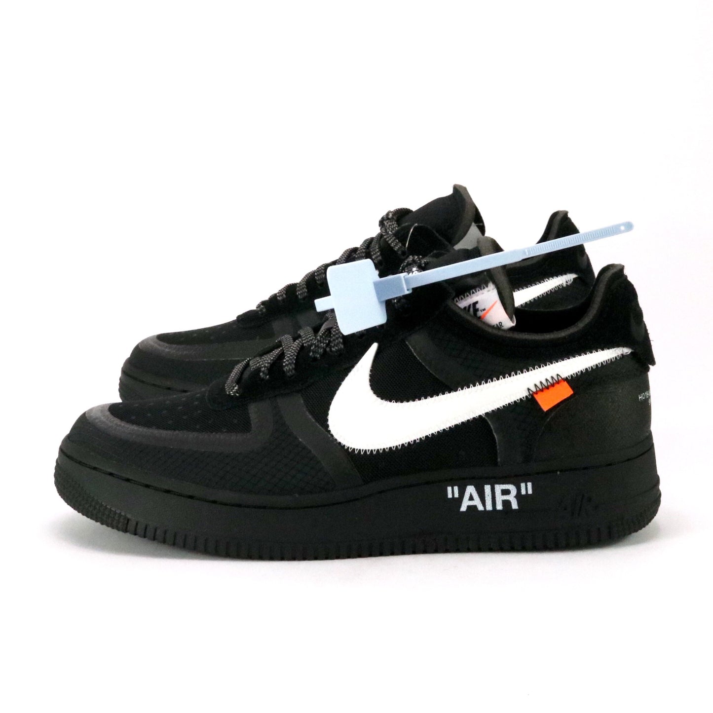 OFF-WHITE x Nike The Ten: Air Force 1 Low Black White Cone Black