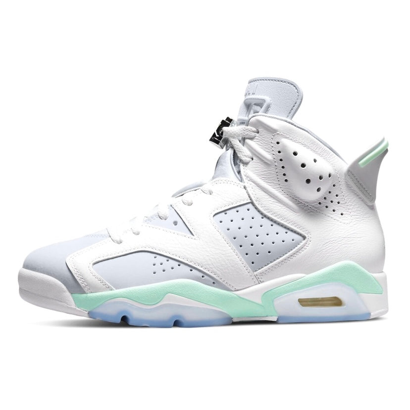 Women's Air Jordan 6 Retro White Pure Platinum Mint Foam