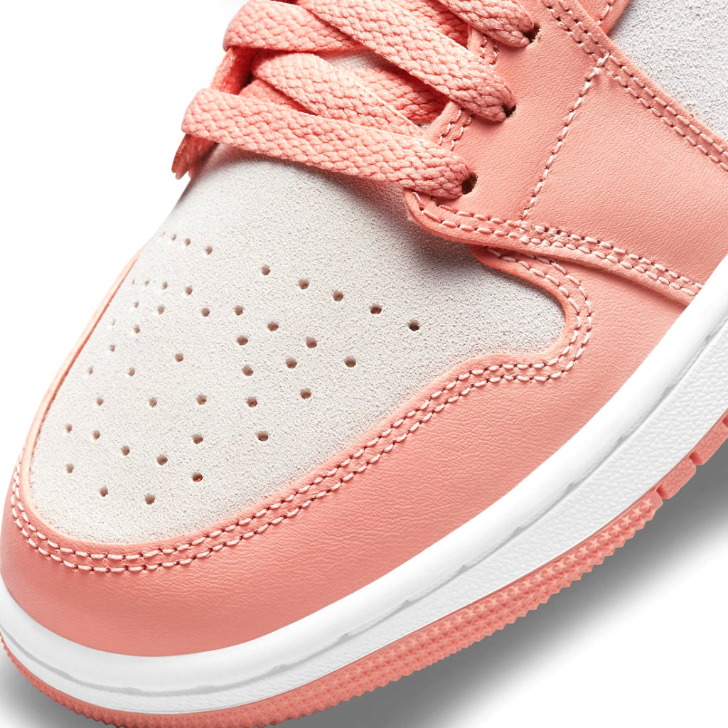 Women's Air Jordan 1 Low Light Madder Root Dark Teal Green