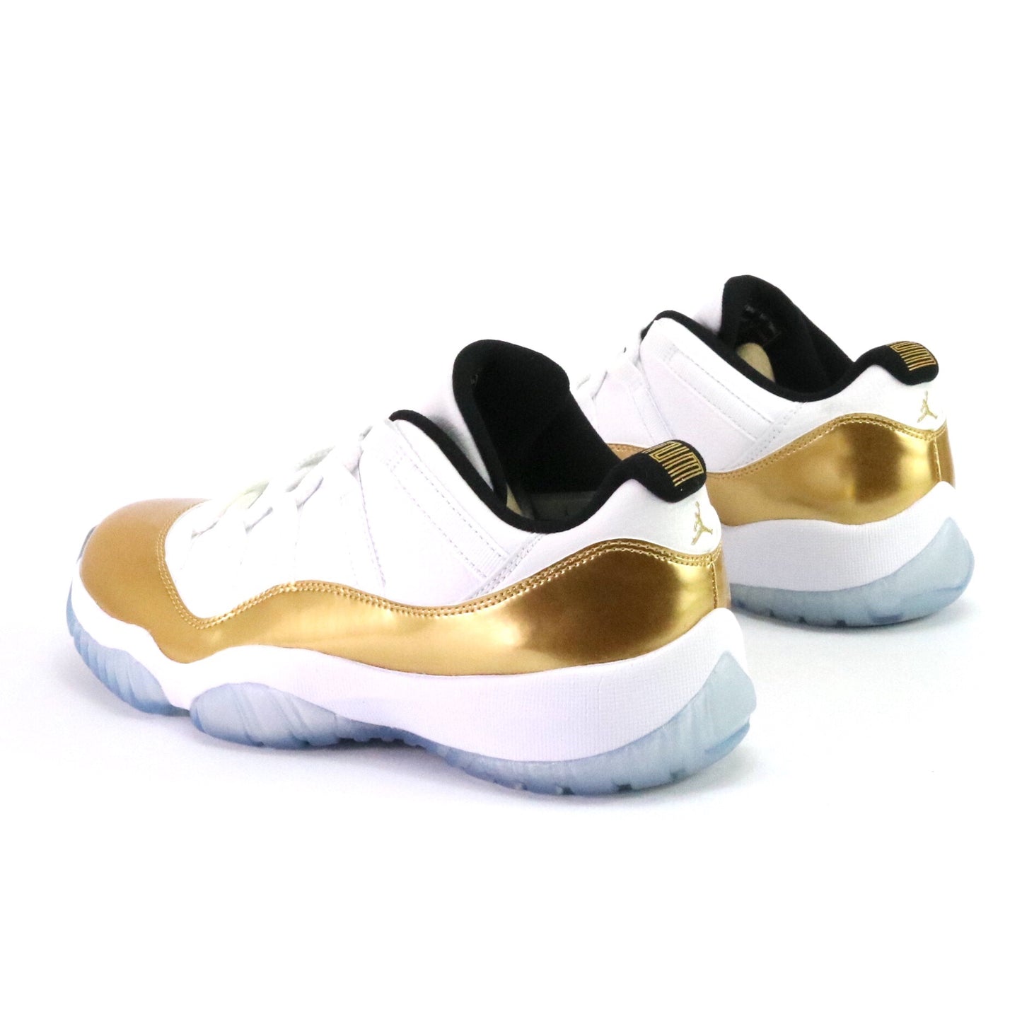 Air Jordan 11 Retro Low GS 'Closing Ceremony' White Metallic Gold Coin Black