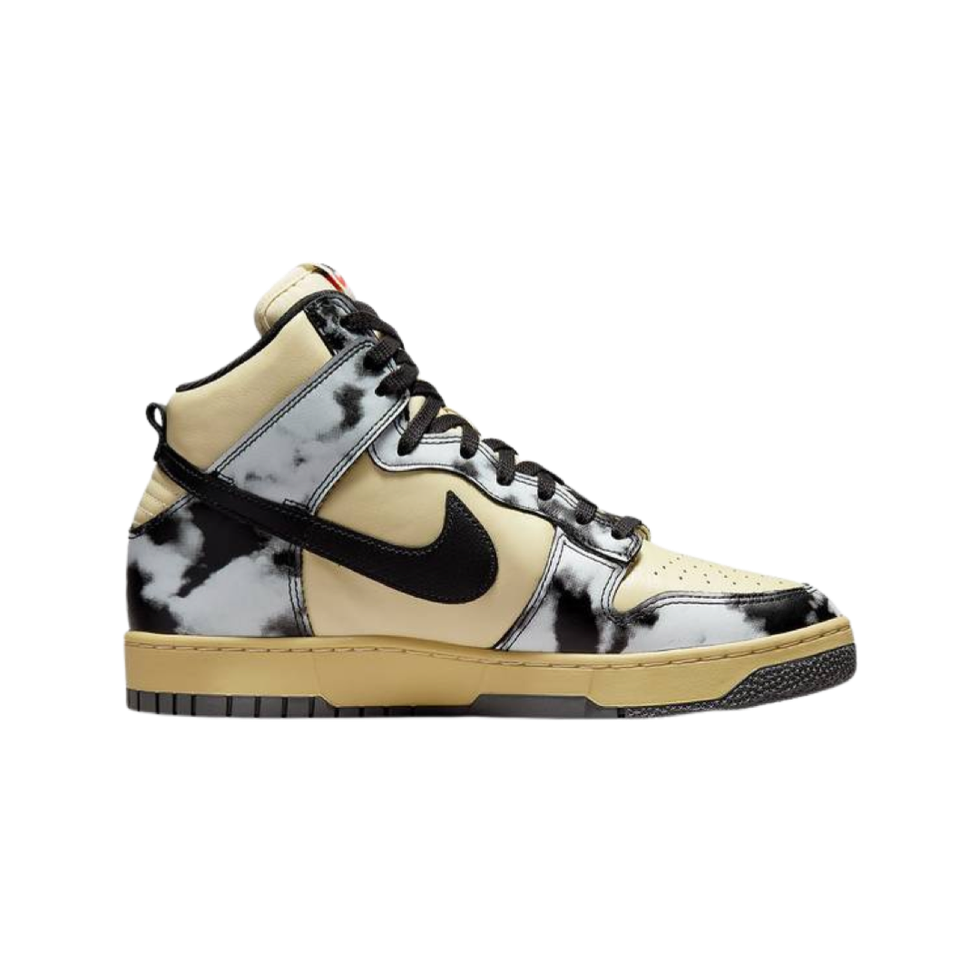 Nike Dunk High 1985 Lemon Drop Black Saturn Gold