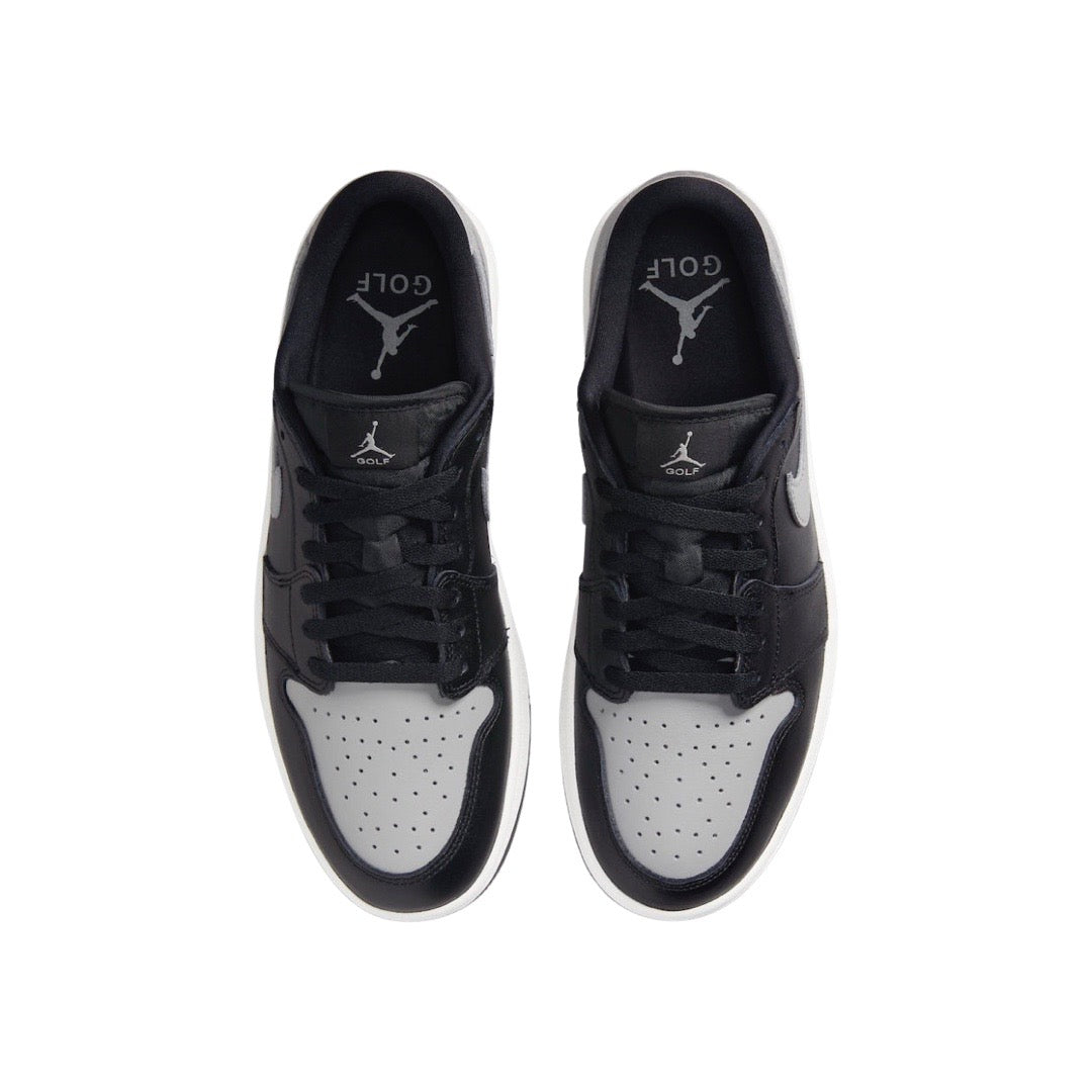 Air Jordan 1 Low Shadow Golf Black Grey White